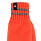 Luvas de malha plana Worxx Richard Heat Holders para homem, laranja, tamanho grande