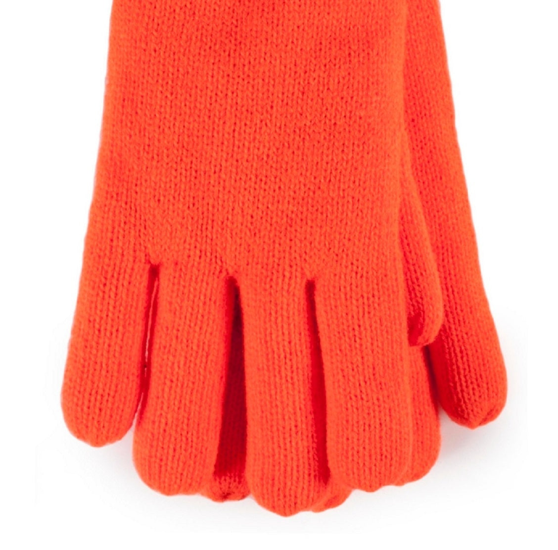 Luvas de malha plana Worxx Richard Heat Holders para homem, laranja, tamanho grande