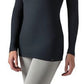Heat Holders Tops de camada de base X Warm para mulheres, preto, tamanho médio