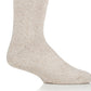 Meia masculina Heat Holders Dunnock Twist Crew, branca, tamanho 7-12