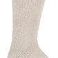 Meia masculina Heat Holders Dunnock Twist Crew, branca, tamanho 7-12