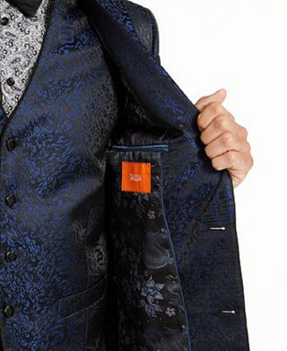 Colete Tallia Masculino Estampa Animal Azul Tamanho Médio