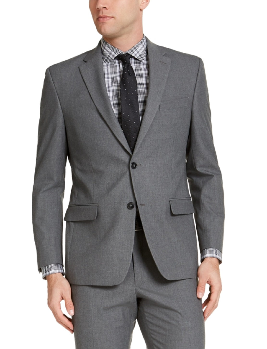 Terno masculino Izod Classic Fit cinza tamanho 44