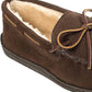 Mocassim de camurça masculino Minnetonka marrom tamanho 10 M