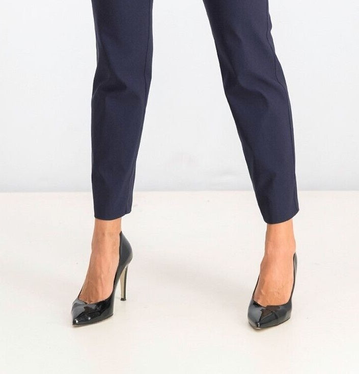 Calça feminina Charter Club Tummy Control, azul, tamanho 18