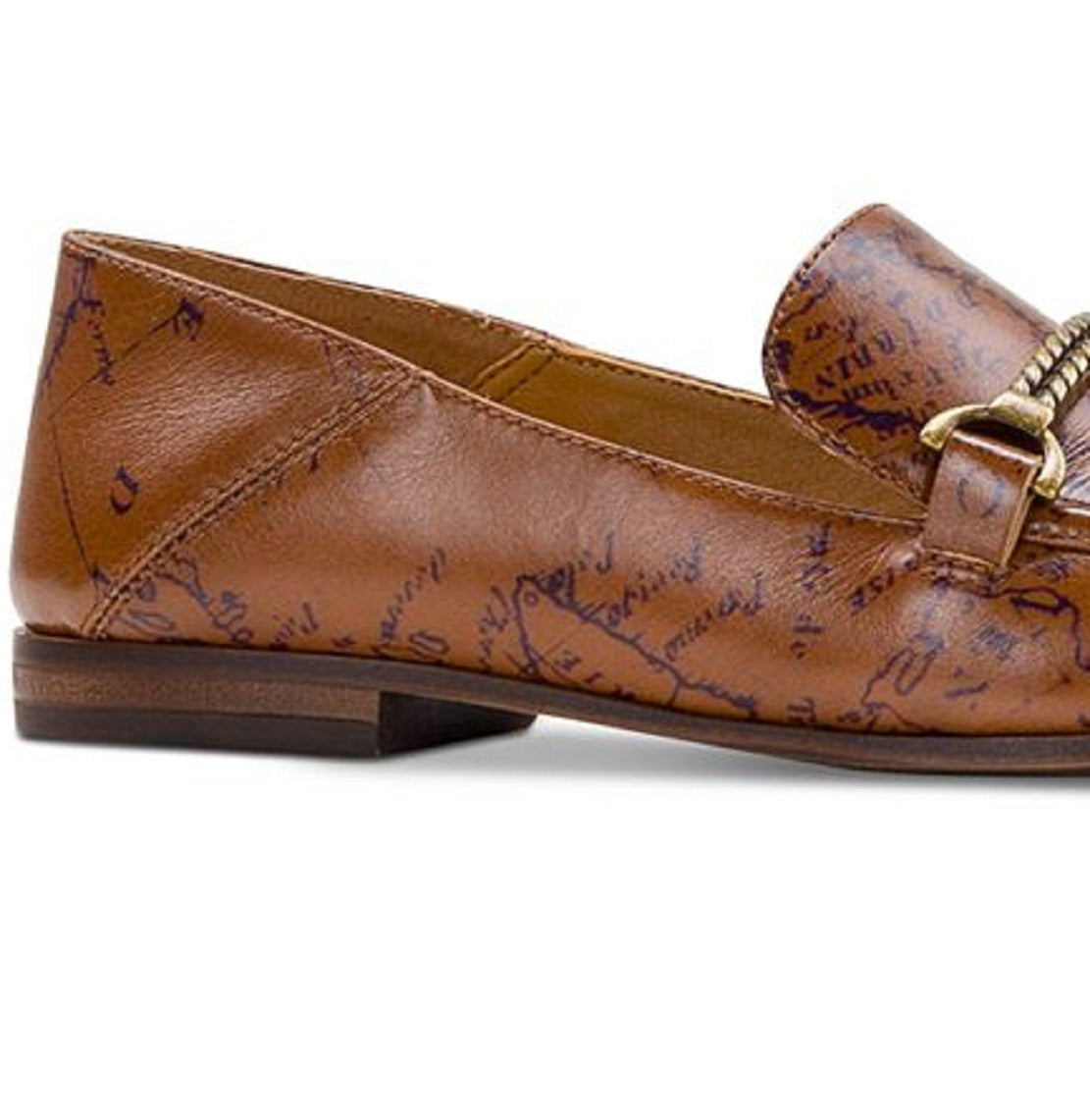 Sapatilhas femininas Patricia Nash Fia Loafer marrom tamanho 9M