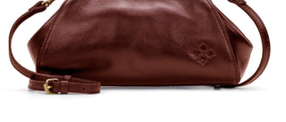 Bolsa feminina Patricia Nash Kelmscott Frame marrom tamanho regular