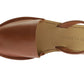 Sandálias femininas Kenneth Cole Reaction com salto fino e salto anabela, marrom, tamanho 7 M
