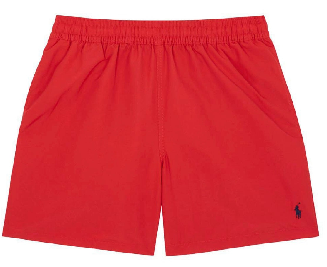 Polo Ralph Lauren Boxer de natação havaiano masculino vermelho tamanho pequeno