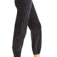 Calça jeans feminina Aqua Jackie Jogger cinza tamanho 28