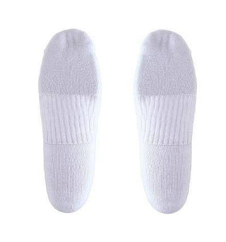 Meias Nike Masculinas de Algodão com Almofada Invisível Brancas Tamanho Grande