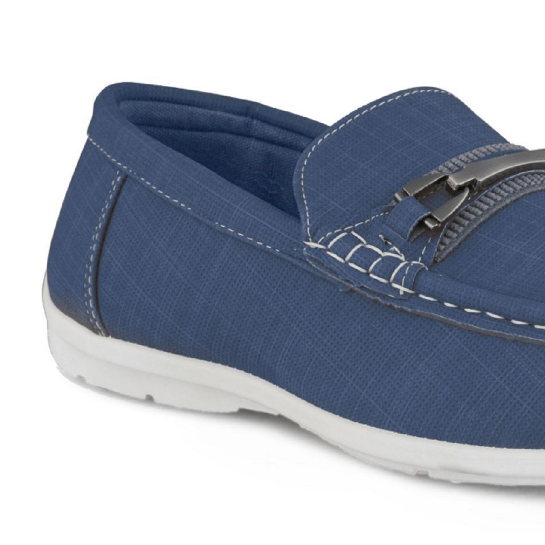 Sapatos Mocassim Masculinos Akademiks Azul Tamanho 9 M