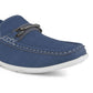Sapatos Mocassim Masculinos Akademiks Azul Tamanho 9 M