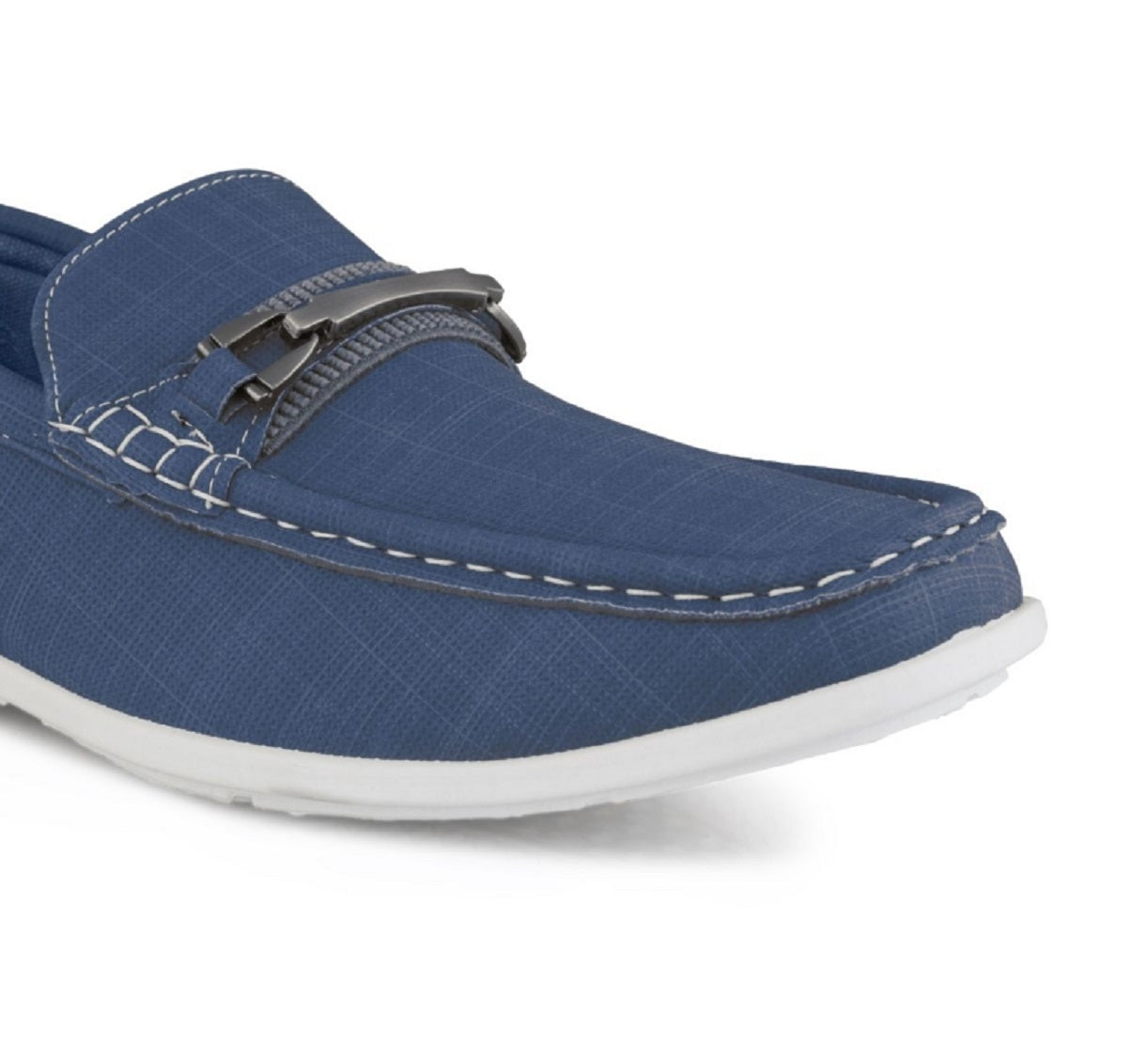 Sapatos Mocassim Masculinos Akademiks Azul Tamanho 9 M