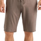Shorts casuais com cordão masculino Hanro marrom tamanho grande