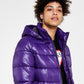 Casaco masculino com capuz GUESS roxo tamanho X-Large