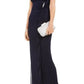 Vestido de renda feminino Connected, azul, tamanho 12
