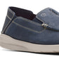 Clarks Gorwin Step Slip On Loafer Masculino Azul Tamanho 11 M