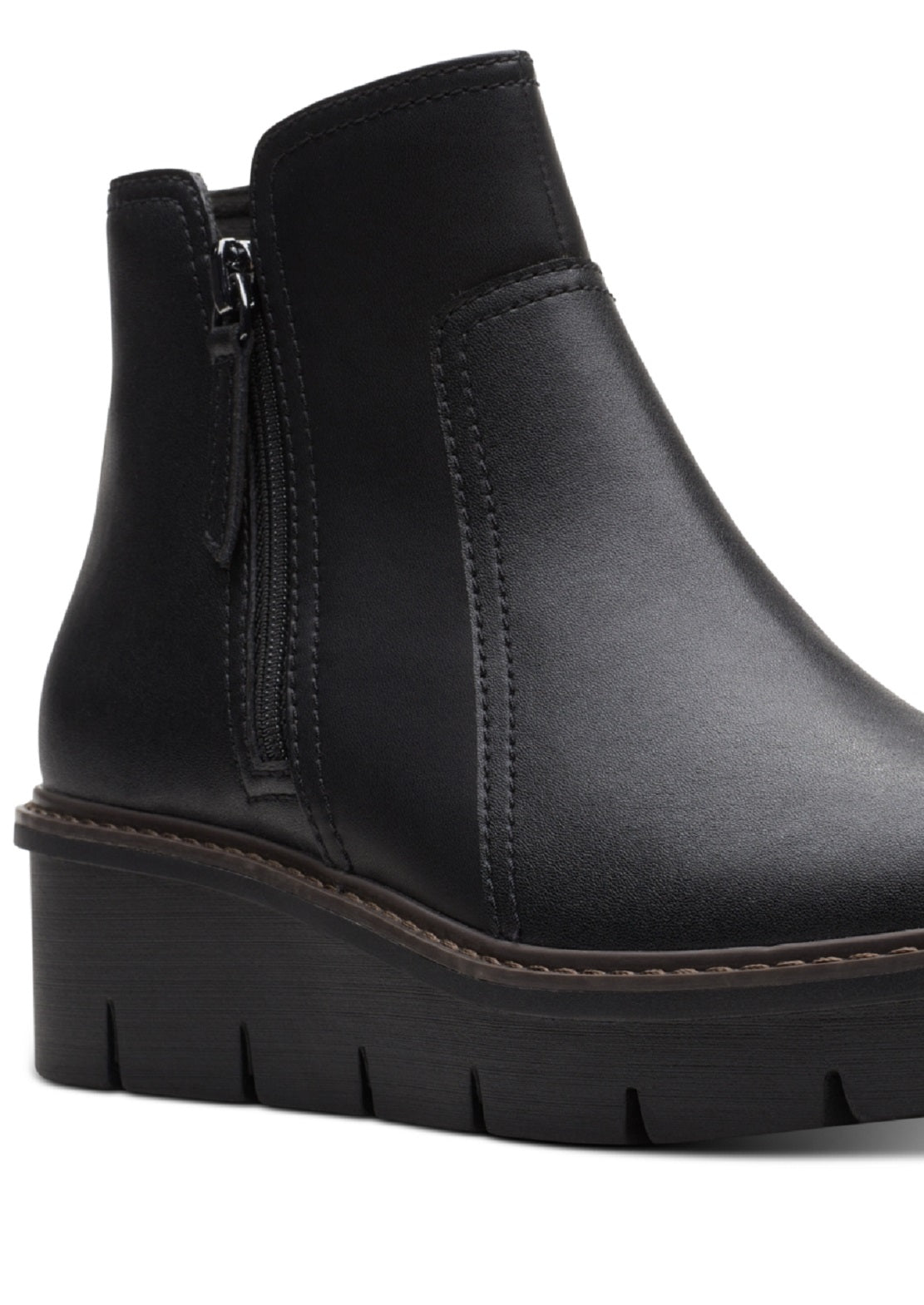 Botas Clarks Airabell Zip Femininas Pretas Tamanho 6 M