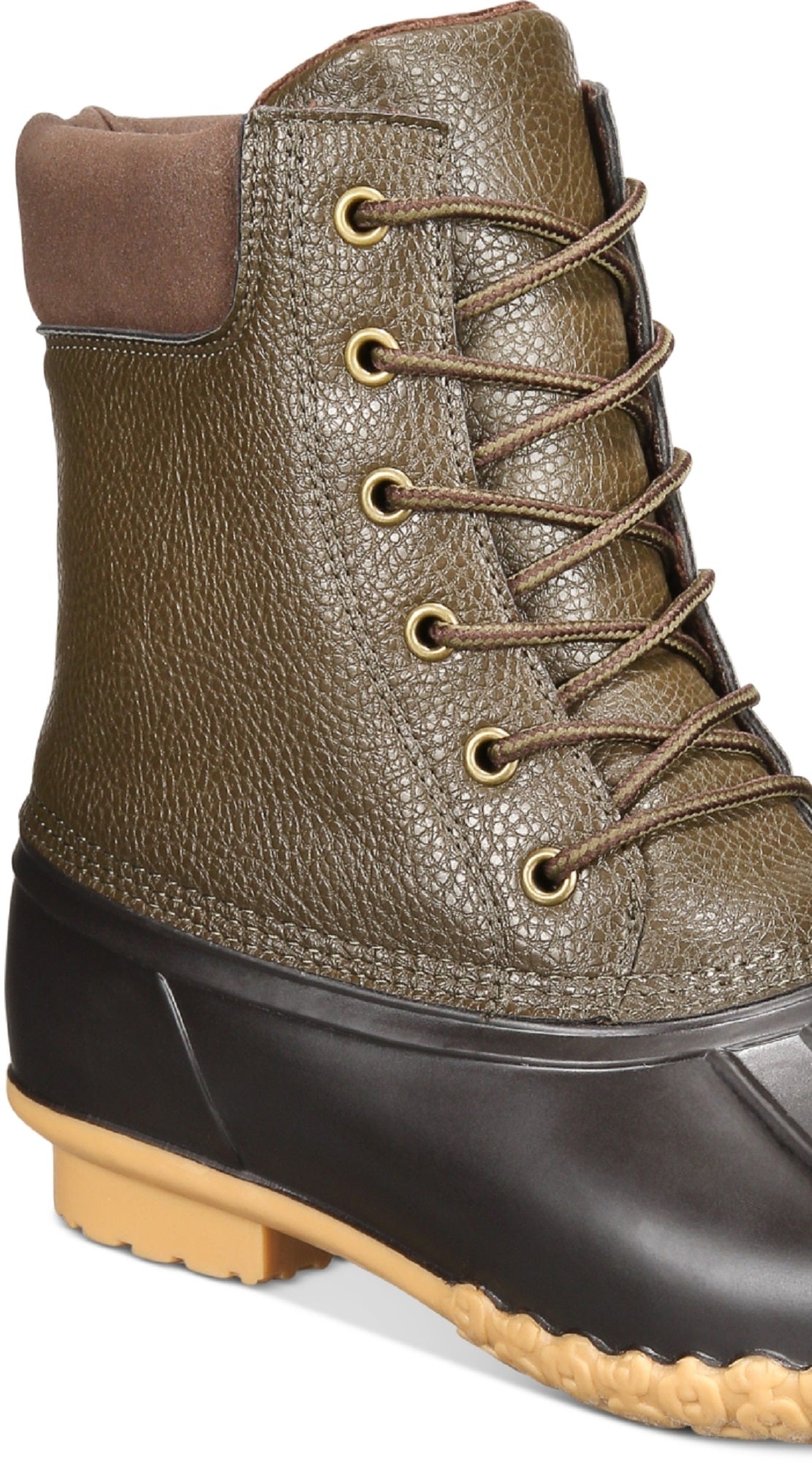 Botas Adam Duck Masculinas Vintage Impermeáveis ​​Verdes Tamanho 13 M