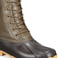 Botas Adam Duck Masculinas Vintage Impermeáveis ​​Verdes Tamanho 13 M