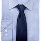 Conjunto de camisa social e gravata Nick Graham Slim Fit Chambray Masculino Azul Tamanho P