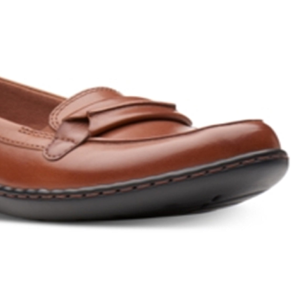 Clarks Ashland Lily Loafer Feminino Marrom Tamanho 8 M