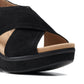 Sandálias Clarks Giselle Cove Femininas Pretas Tamanho 8,5 W