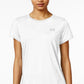 Camiseta Tech Crew Neck Feminina Under Armour Branca Tamanho Médio