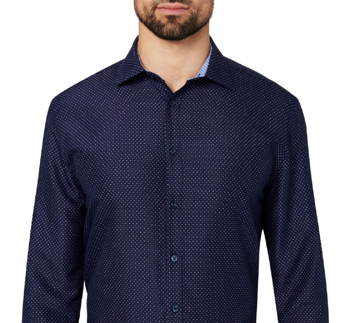Camisa social Calabrum masculina regular fit performance azul tamanho grande