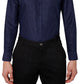 Camisa social Calabrum masculina regular fit performance azul tamanho grande