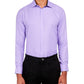 Camisa social masculina Calabrum Regular Fit, sem passar a ferro, roxa, tamanho XX-G