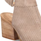 Bota Toms Grenada Aberta Feminina Marrom Tamanho 8