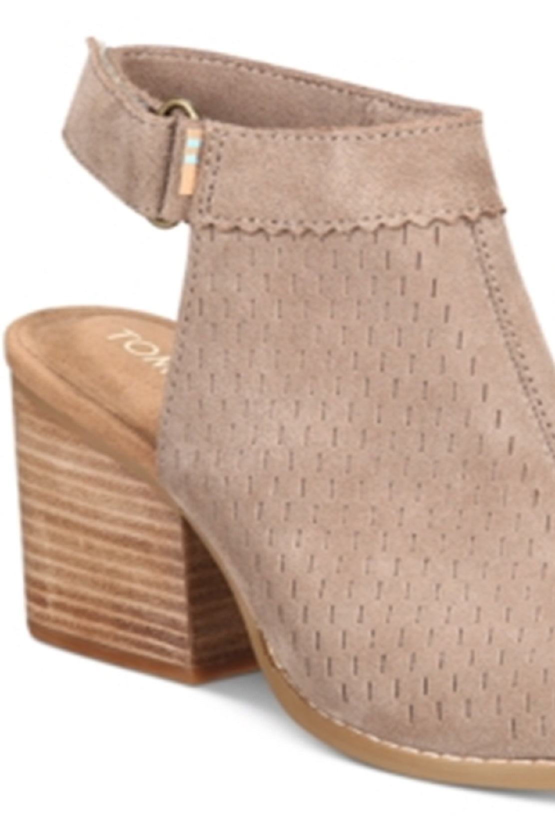 Bota Toms Grenada Aberta Feminina Marrom Tamanho 8