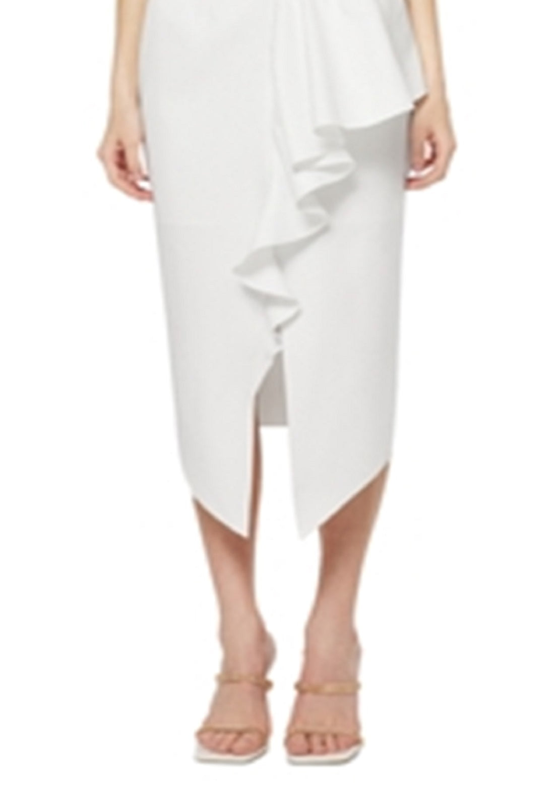 Vestido de festa feminino Elliatt, branco, tamanho médio
