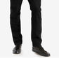Calça jeans Levi's 502 Flex Taper Masculina Preta Tamanho 30X30