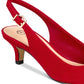 Bella Vita Scarlett Slingback Scarpin Feminino Vermelho Tamanho 7,5 M