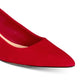 Bella Vita Scarlett Slingback Scarpin Feminino Vermelho Tamanho 7,5 M