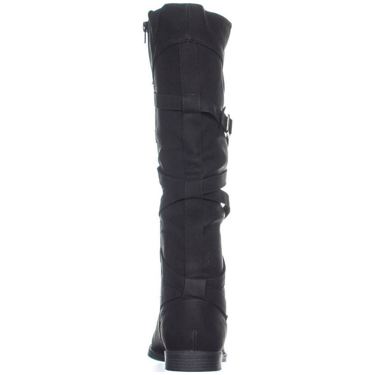 Botas femininas Easy Street Memphis pretas tamanho 8,5 W