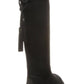 Botas Tracy Femininas Bearpaw, Pretas, Tamanho 9