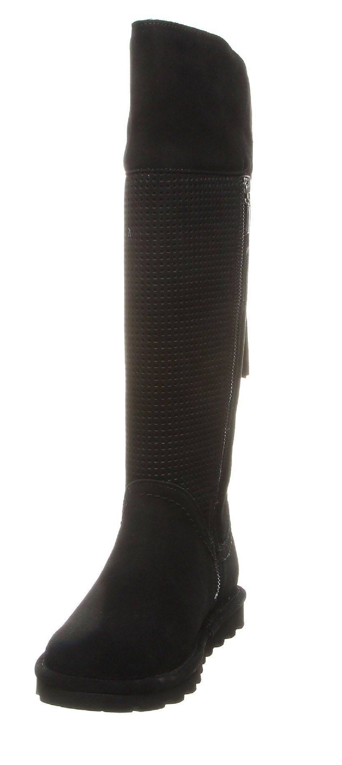 Botas Tracy Femininas Bearpaw, Pretas, Tamanho 9