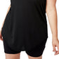 Camiseta regata feminina COTTON ON Active Training, preta, tamanho 18W