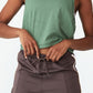 Camiseta regata feminina Cotton On The Tank, verde, tamanho M