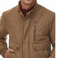 Jaqueta bomber masculina Rainforest Micro Twill marrom tamanho grande