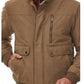 Jaqueta bomber masculina Rainforest Micro Twill marrom tamanho grande