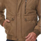 Jaqueta bomber masculina Rainforest Micro Twill marrom tamanho grande