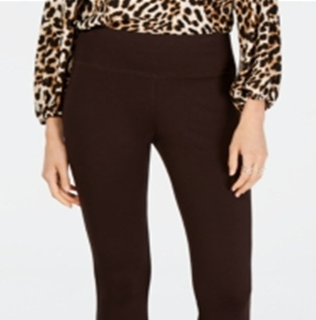Leggings femininas sem costura INC International Concepts marrom tamanho 0 pequeno