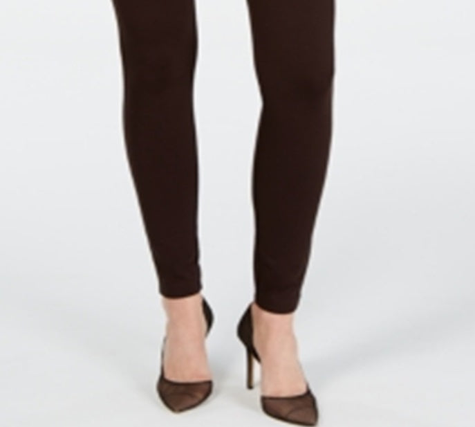 Leggings femininas sem costura INC International Concepts marrom tamanho 0 pequeno
