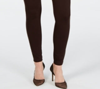 Leggings femininas sem costura INC International Concepts marrom tamanho 0 pequeno