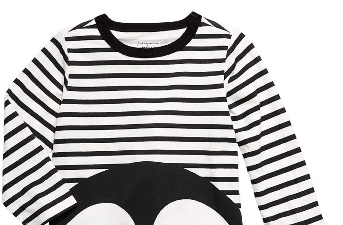 Camiseta de algodão com estampa de pinguim listrada First Impressions para bebê menino, tamanho 18 meses